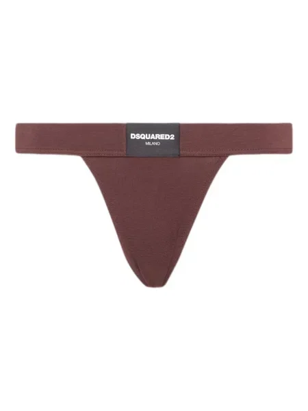 Chiloți tanga Dsquared2 roz