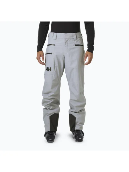 Pantaloni de schi pentru bărbați Helly Hansen Garibaldi grey/melange gri