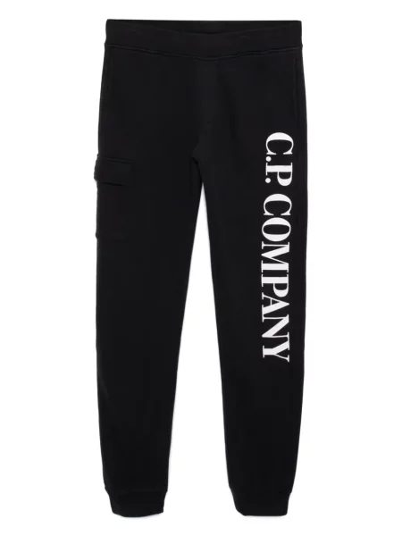 Spodnie dziecięce C.p. Company niebieskie