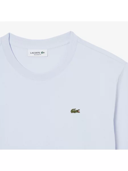 Футболка Lacoste голубая
