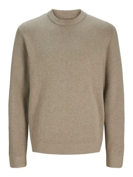 Πουλόβερ Jack & Jones μπεζ