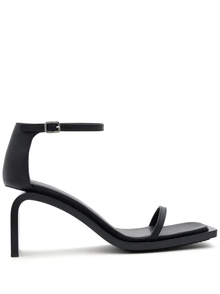 Sandale Courreges din piele negru