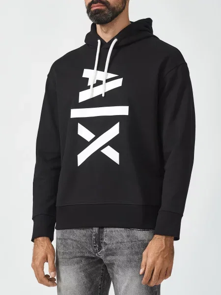 Толстовка Armani Exchange чорна