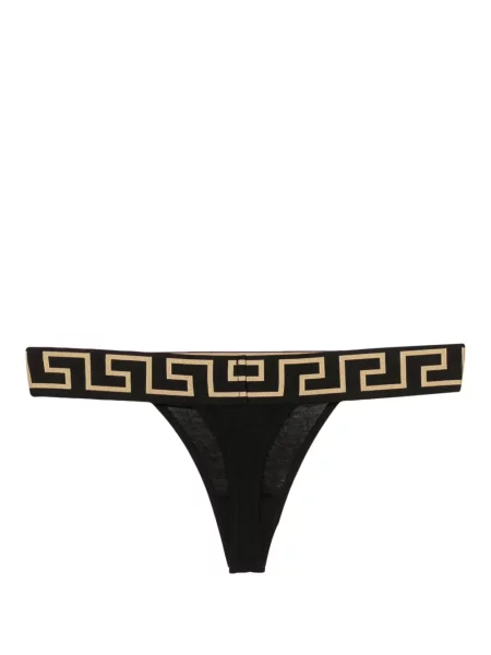 Stringi Versace czarne