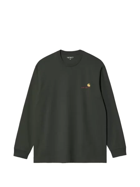 Marškinėliai Carhartt Wip žalia