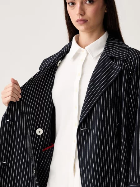 Tommy Hilfiger тренч дамски с добавен лен