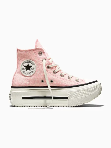 Converse teniși Ctas Double Stack roz