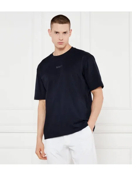 BOSS GREEN Tricou Tee 10 verde