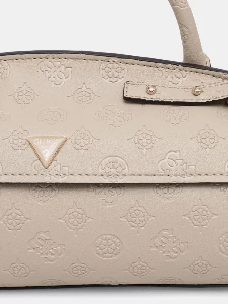 Кожаная сумка-багет Guess