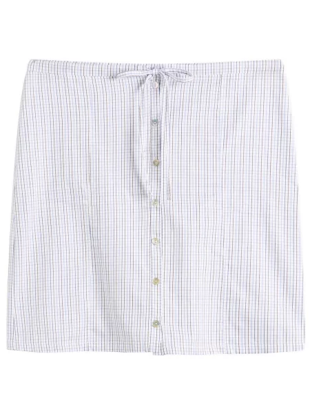 Spódnica w kratę Fruity Booty w kratę biała