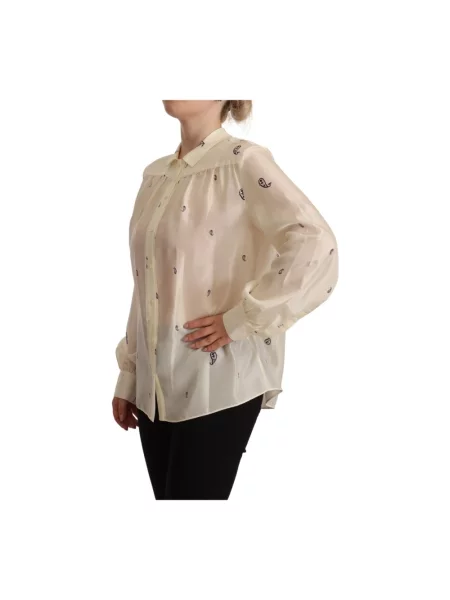 Długa koszula z długim rękawem Aspesi z długim rękawem beżowa