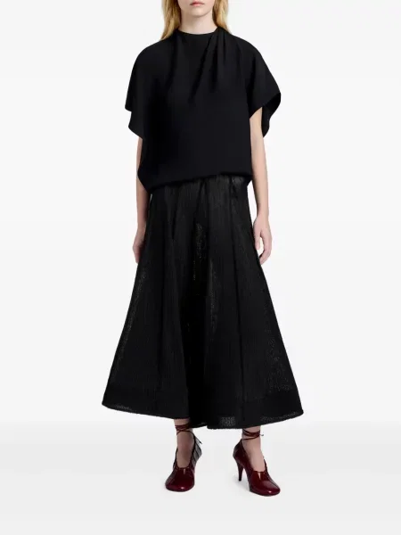 Fusta maxi Proenza Schouler negru
