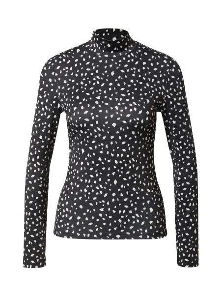 EDITED Tricou Manon negru alb