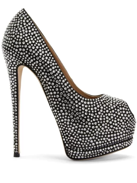 Pantofi cu toc Giuseppe Zanotti negru