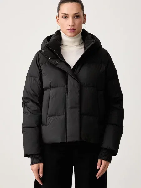 Tommy Hilfiger geacă cu puf pentru femei negru