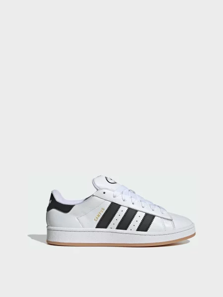 Шкіряні Кеди низькі adidas Campus білий