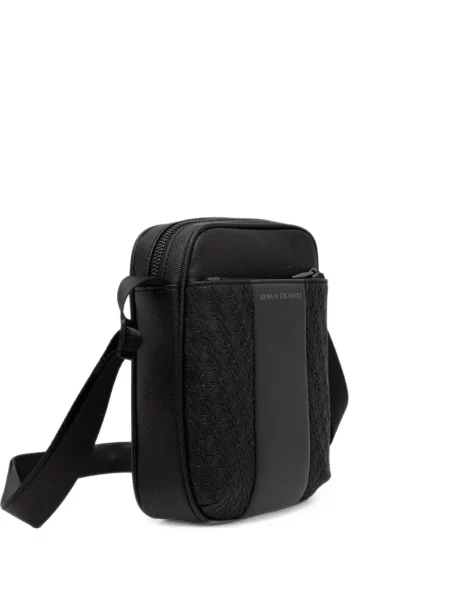 Geantă crossbody Armani Exchange cu imagine negru