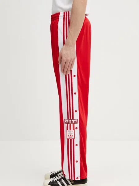 Adidas Originals spodnie dresowe ADIBREAK TP czerwone