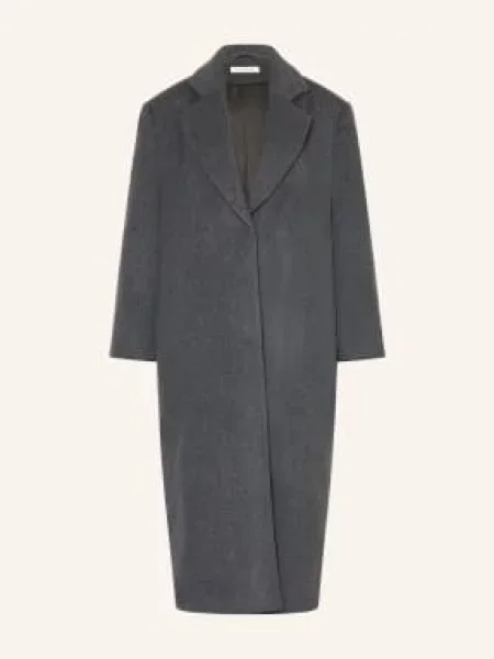By Aylin Koenig Wełniany Płaszcz Bella grau