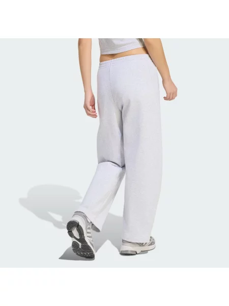 Kalhoty adidas Kit Small Logo Barrel Pants šedé