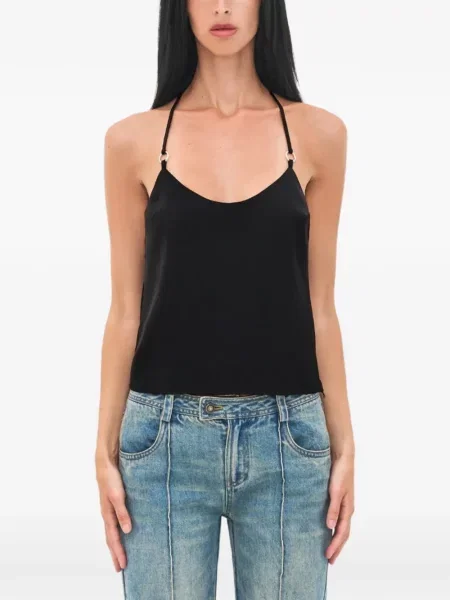 Top Ow Collection plasă negru