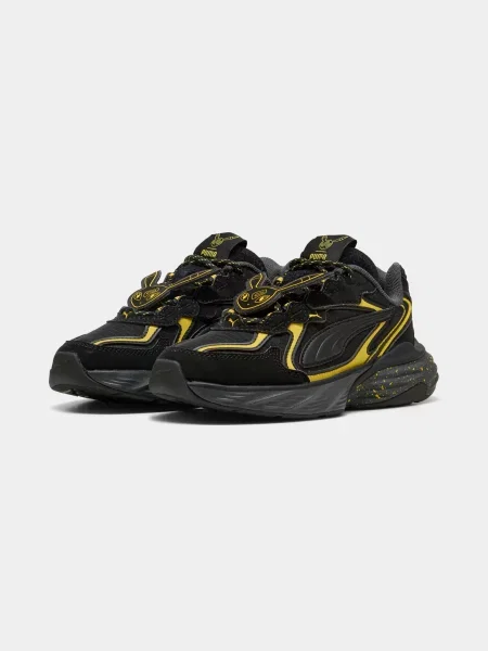 Дитячі Кросівки повсякденні PUMA Fade Nitro Umbreon Ps комбінований верх чорний