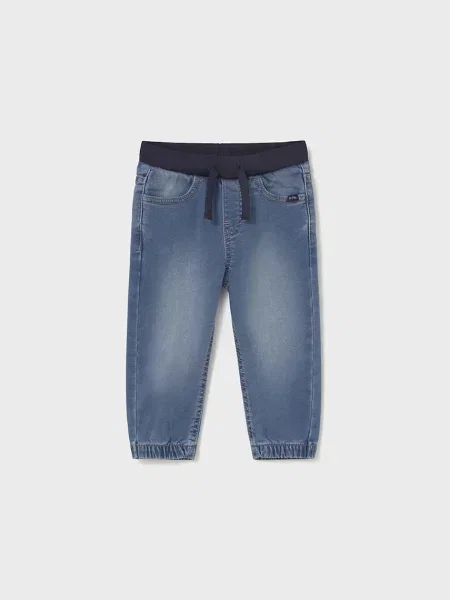 Mayoral Detské rifle soft denim jogger modrá
