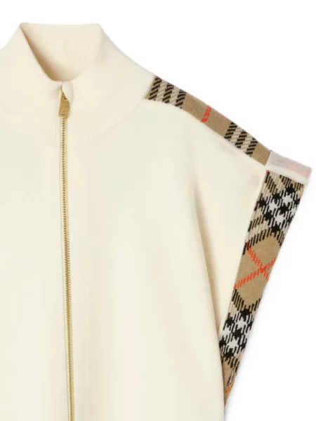 Kurtka dziecięca Burberry biała