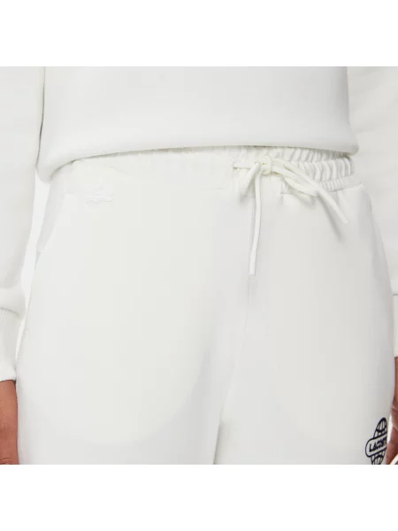 Спортивные штаны Lacoste белые