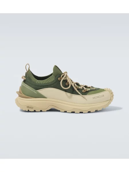Sneakerși Moncler Trailgrip verde