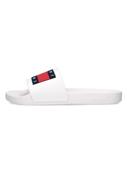 Tommy Jeans Pool Slide Ess ecru pánske žabky biela