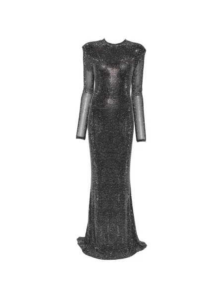 Lung rochie maxi Twenty Fourhaitch negru