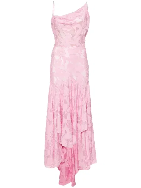 Rochie maxi Maria Lucia Hohan de costum roz