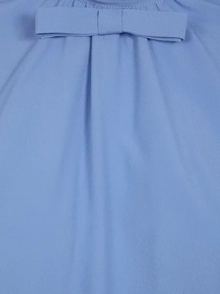 Palaidinė be rankovių Drhope su lankeliu mėlyna