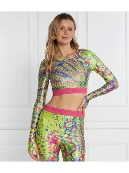 Versace Jeans Couture Bluză verde