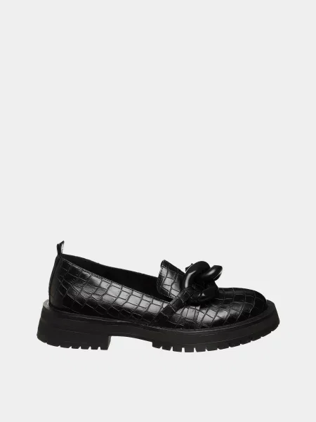 Кожаные лоферы Betsy черные