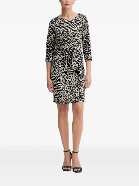 Rochie mini Morgan cu imagine negru