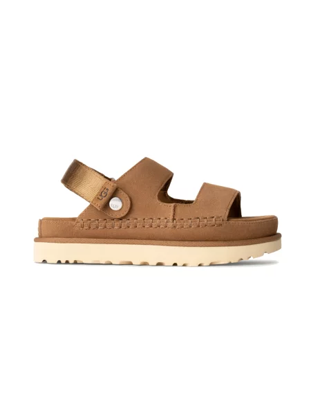 UGG Goldenstar Glide Kobiety Sandały UGG Size: 5 brązowy