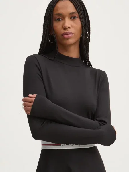 Tommy Jeans rochie mini evazati negru