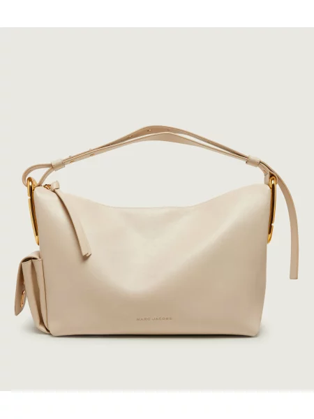 Marc Jacobs De piele geantă shopper Scene Large bej