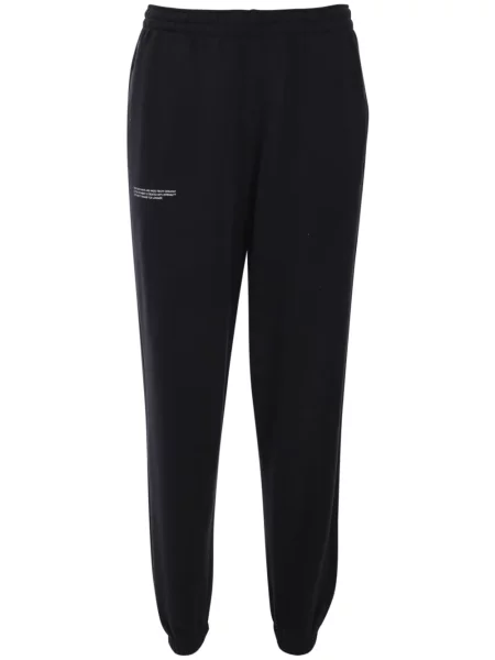 Pantaloni Pangaia alergare negru