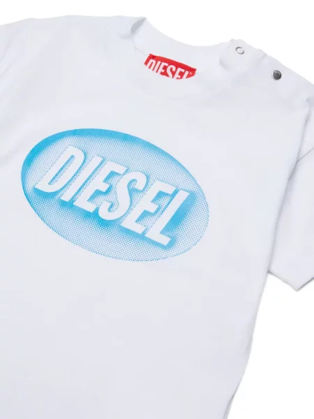 Koszulka dziecięca Diesel biała