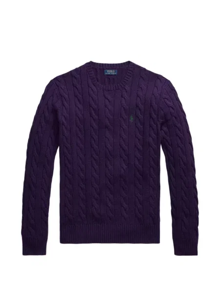 Tricou polo Polo Ralph Lauren cu glugă cu blană cu broderie roșu