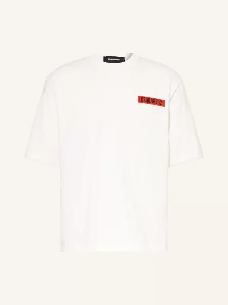 T-Shirt weiss biała