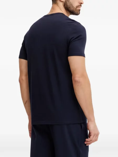 Tricou Armani Exchange cu imagine albastru