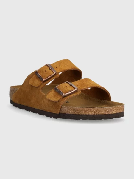 Šľapky Birkenstock norok hnedá
