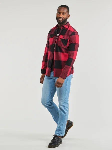 Cămașă Jack & Jones roșu