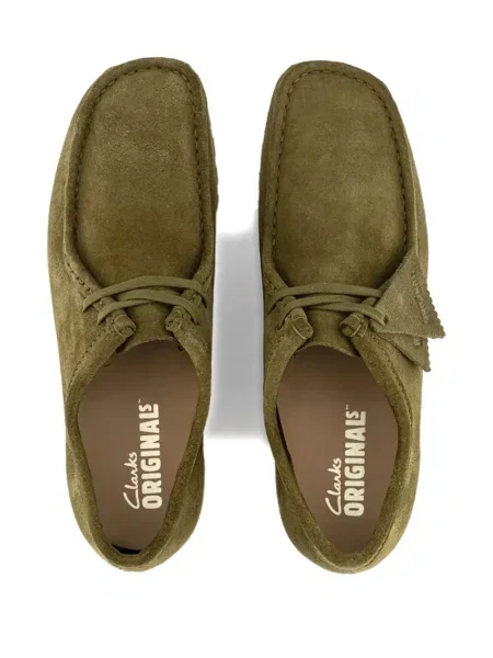 Členkové topánky Clarks Originals zelená