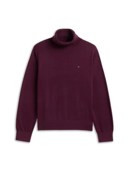 Tommy Jeans Pulover ESSENTIAL lila