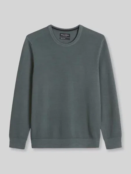 Sweter w kroju regular fit z czystej bawełny Marc O'polo